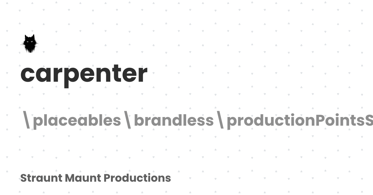 carpenter | Documentation